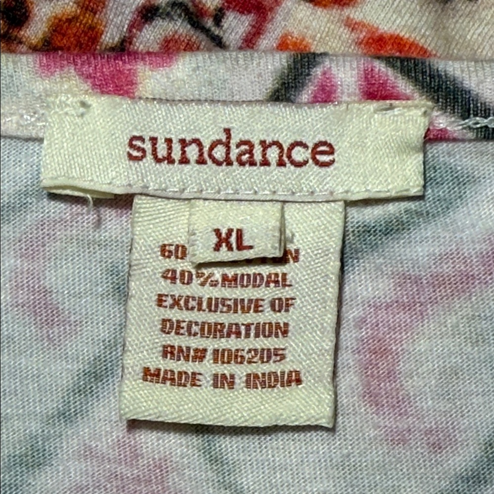 Sundance Multicolor Patterned Top Embroidered - Picture 5 of 5